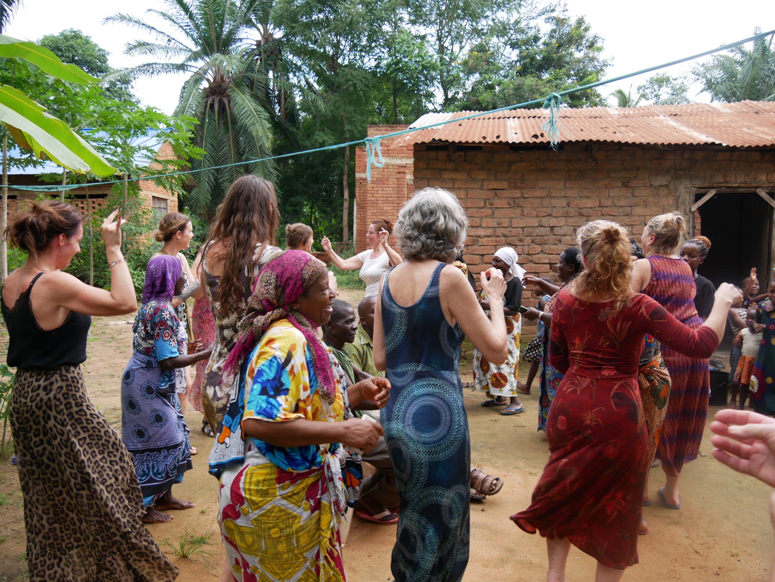 Dansen in Afrika